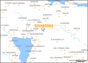 map of Sruhanagh