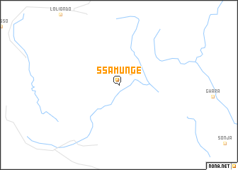 map of Ssamunge