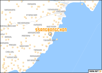 map of Ssangbong-ch\