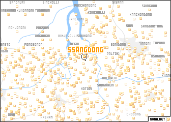 map of Ssang-dong