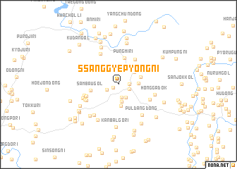 map of Ssanggyep\