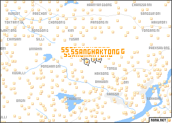 map of Ssanghak-tong