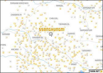 map of Ssanghŭng-ni
