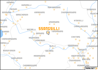 map of Ssangsil-li