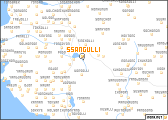 map of Ssangul-li