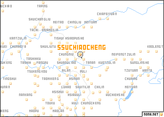 map of Ssu-chiao-ch\