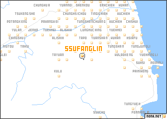 map of Ssu-fang-lin