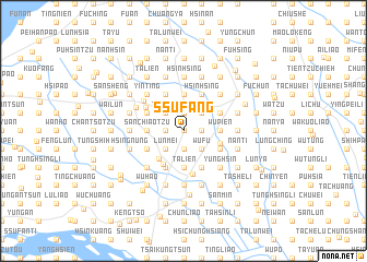 map of Ssu-fang