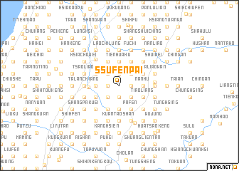 map of Ssu-fen-p\
