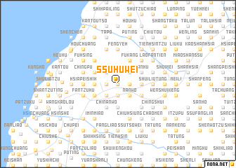 map of Ssu-hu-wei