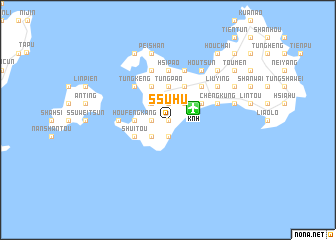 map of Ssu-hu