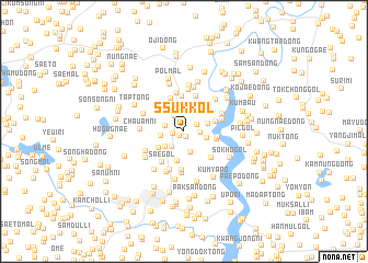 map of Ssuk-kol