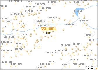 map of Ssuk-kol