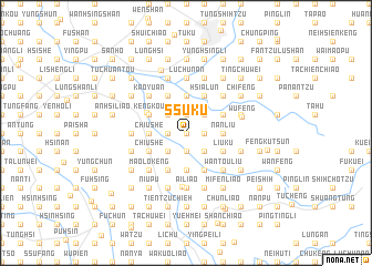 map of Ssu-ku