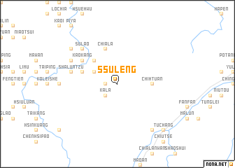 map of Ssu-leng