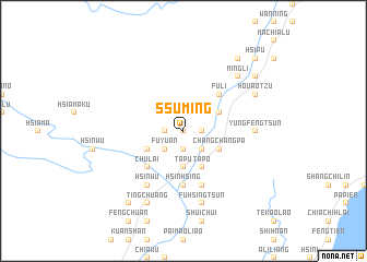 map of Ssu-ming
