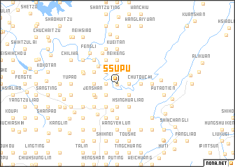 map of Ssu-pu