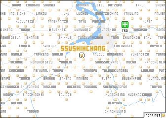 map of Ssu-shih-chang