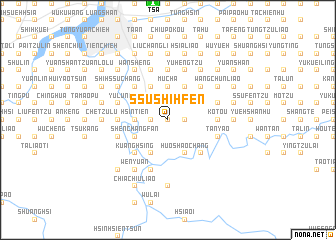 map of Ssu-shih-fen