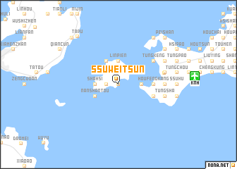 map of Ssu-wei-ts\