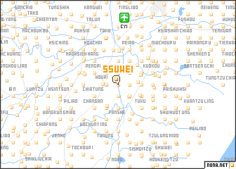 map of Ssu-wei
