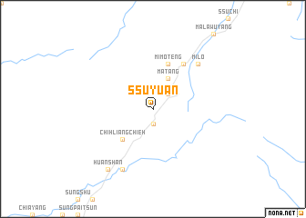 map of Ssu-yüan