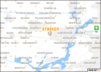 map of Staaken