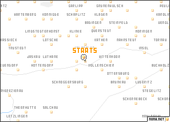 map of Staats