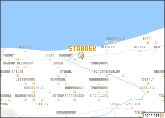 map of Stabæk