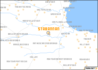 map of Stabannan