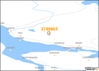 map of Stabben
