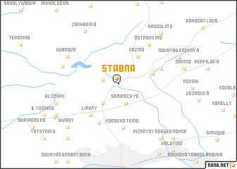 map of Stabna