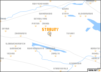 map of Stabury