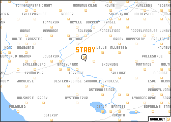 map of Ståby