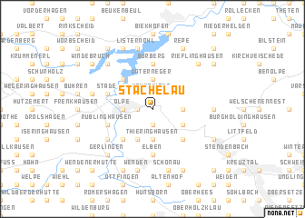 map of Stachelau