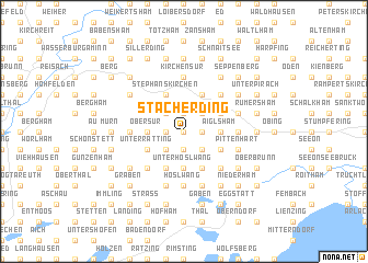 map of Stacherding