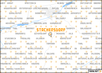 map of Stachersdorf