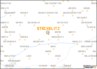 map of Stackelitz