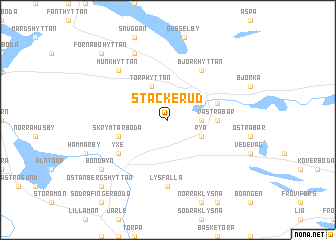 map of Stackerud