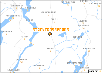 map of Stacy Crossroads