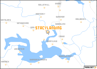 map of Stacy Landing