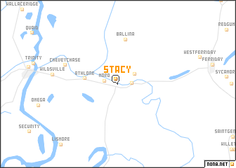 map of Stacy