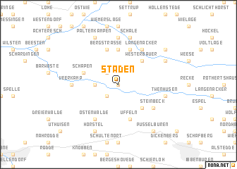 map of Staden