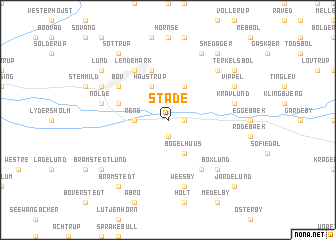 map of Stade