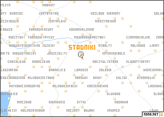 map of Stadniki