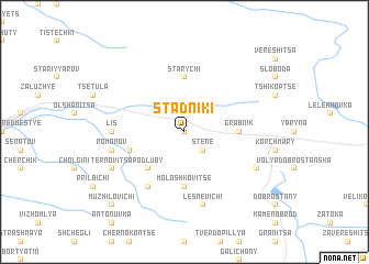 map of Stadniki