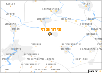 map of Stadnitsa