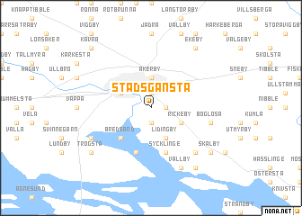 map of Stadsgånsta