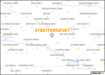 map of Stadt Frankfurt