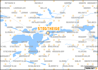 map of Stadtheide